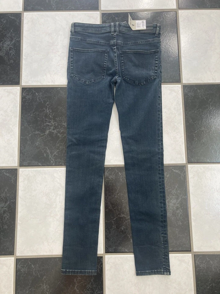 NWT 100% AUTH Burberry Big Girls Dark Indigo Skinny Denim Jean Sz 12 - Image 3 of 4