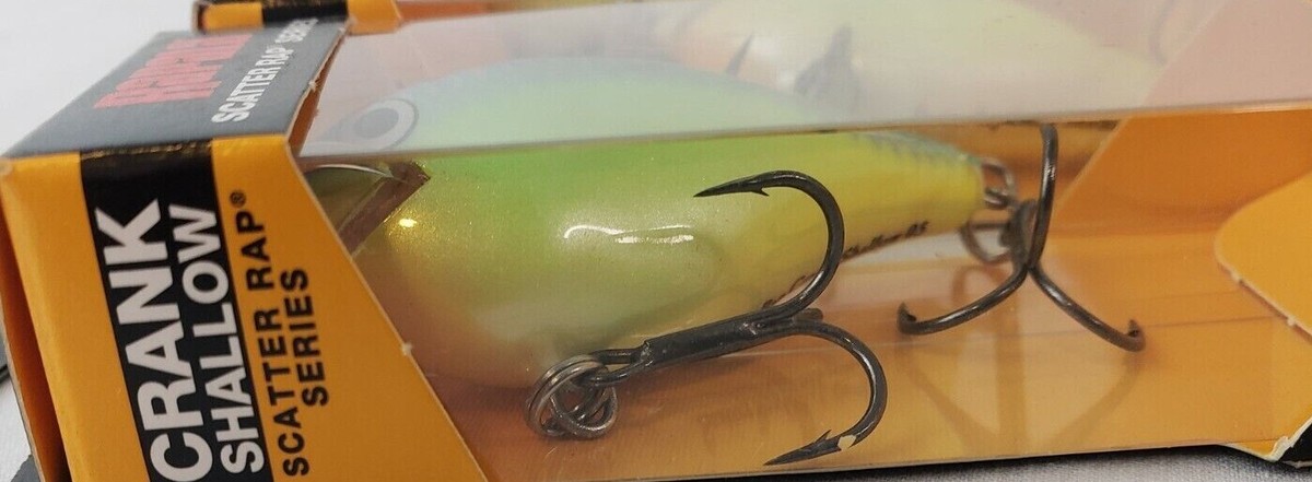 Scatter Rap Crank rapala leurre crankbait avec bavette creuse NOUVEAUTE 2014
