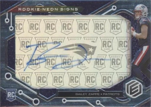 2022 Panini Elements Bailey Zappe #RNS-BZ