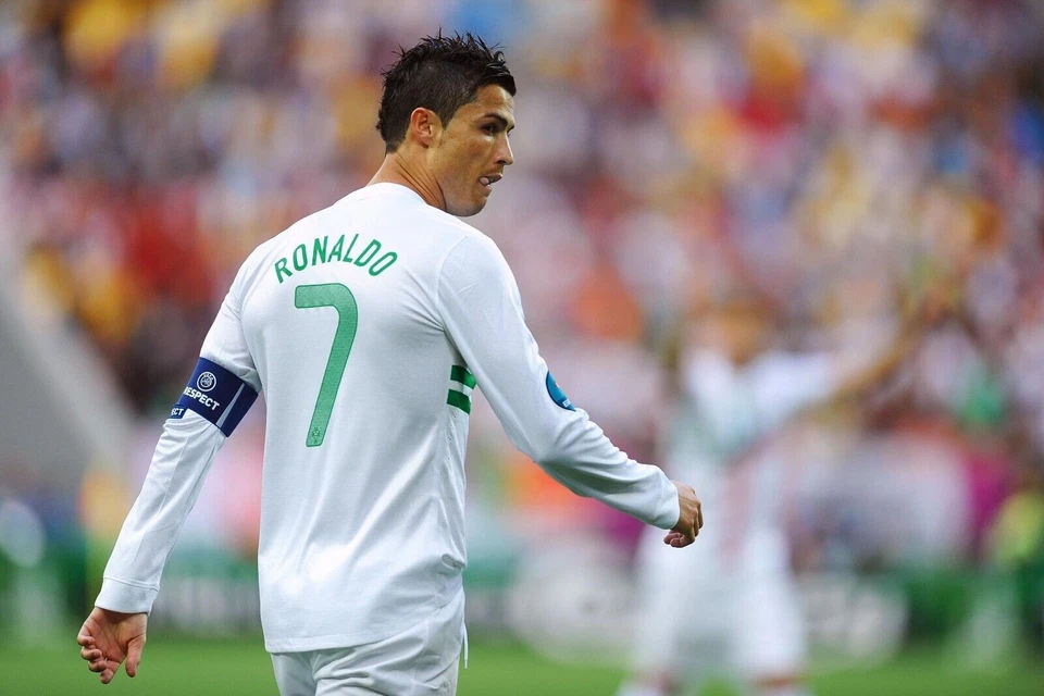 FLOCAGE OFFICIEL SPORTING ID / OFFICIAL NUMBER PORTUGAL AWAY RONALDO EURO 2012 - Photo 4/4