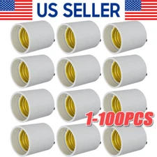 GU24 To E27 /E26 Screw LED Light Lamp Bulb Base Adapter Socket Converter Adaptor