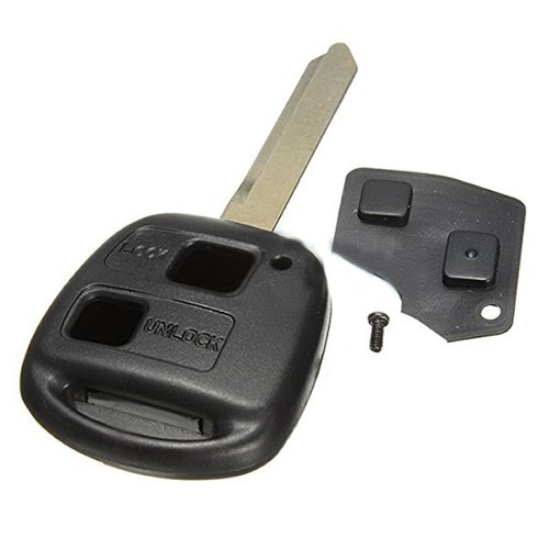 COVER 2 TASTI GUSCIO CHIAVE COMPATIBILE CON TOYOTA YARIS TELECOMANDO - Foto 9 di 10