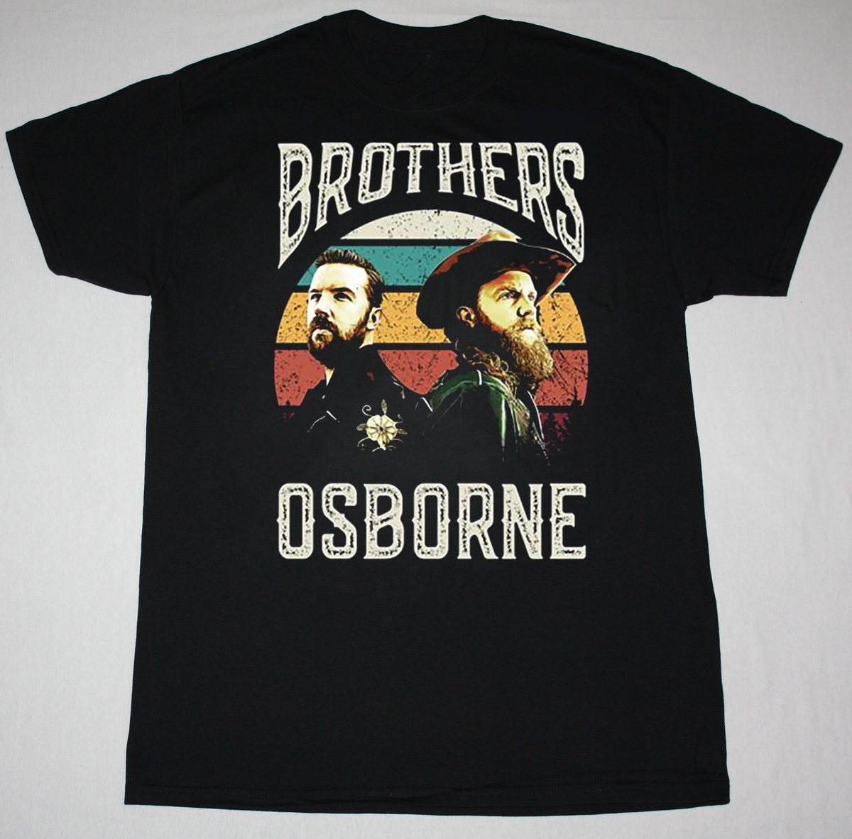 Lets Go There Brothers Osborne T Shirt Retro Music Gift Size S-5XL