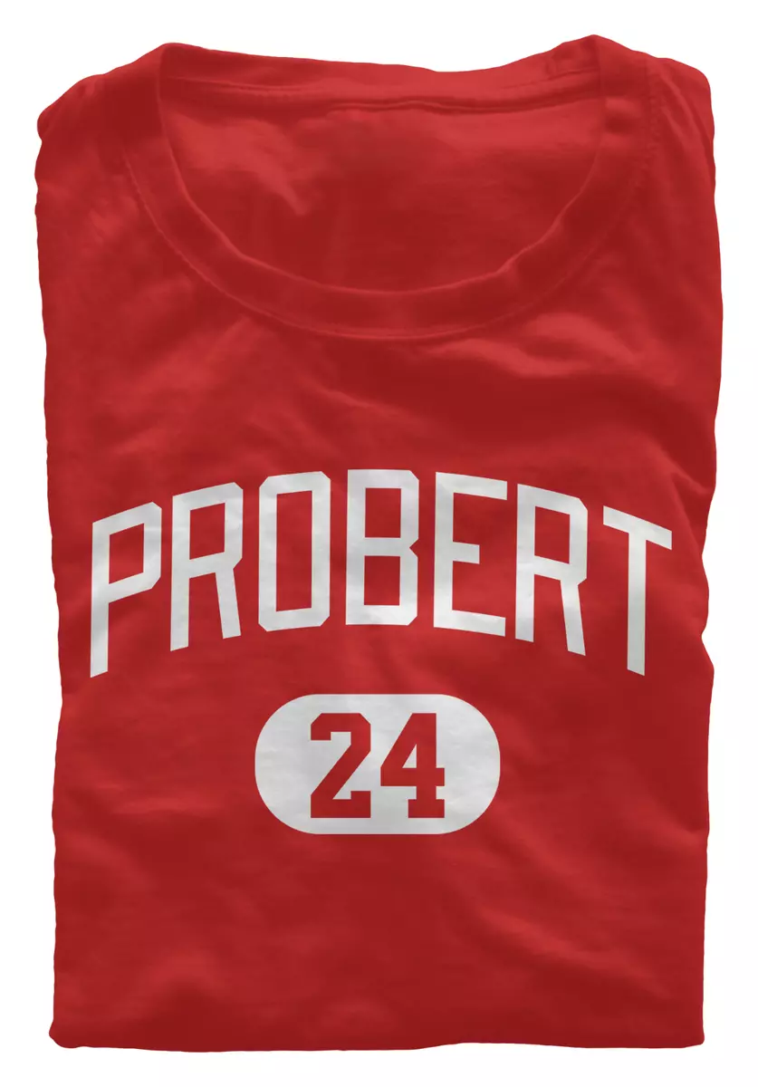 BOB PROBERT Jersey Photo Picture Art DETROIT Red Wings Hockey 