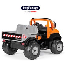 Peg Perego Truck LKW Taurus 2 Sitze 12V -Neu- Italien