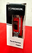 Pass  Seymour Toggle Switch CSB220-CC  2-Pole  20A  120/277VAC  Brown 