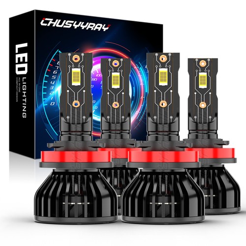 4x Combo H9 H11 LED Headlight High Low Bulbs Kit  For Nissan Sentra 2013-2022 - Bild 1 von 12