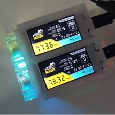 RGB Nerdminer BTC Solo Lottery Miner DUAL Solo Bitcoin Miner Crypto Miner0t