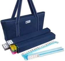 Free Shipping! Open Box - Metro American Mahjong Set - Blue Canvas Bag