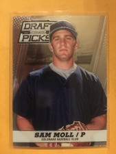 2013 Panini Prizm Perennial Draft Picks Rockies Sam Moll Rookie Card #90
