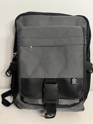 Samsonite Detour Backpack Black Gray Multi Sections Pocket