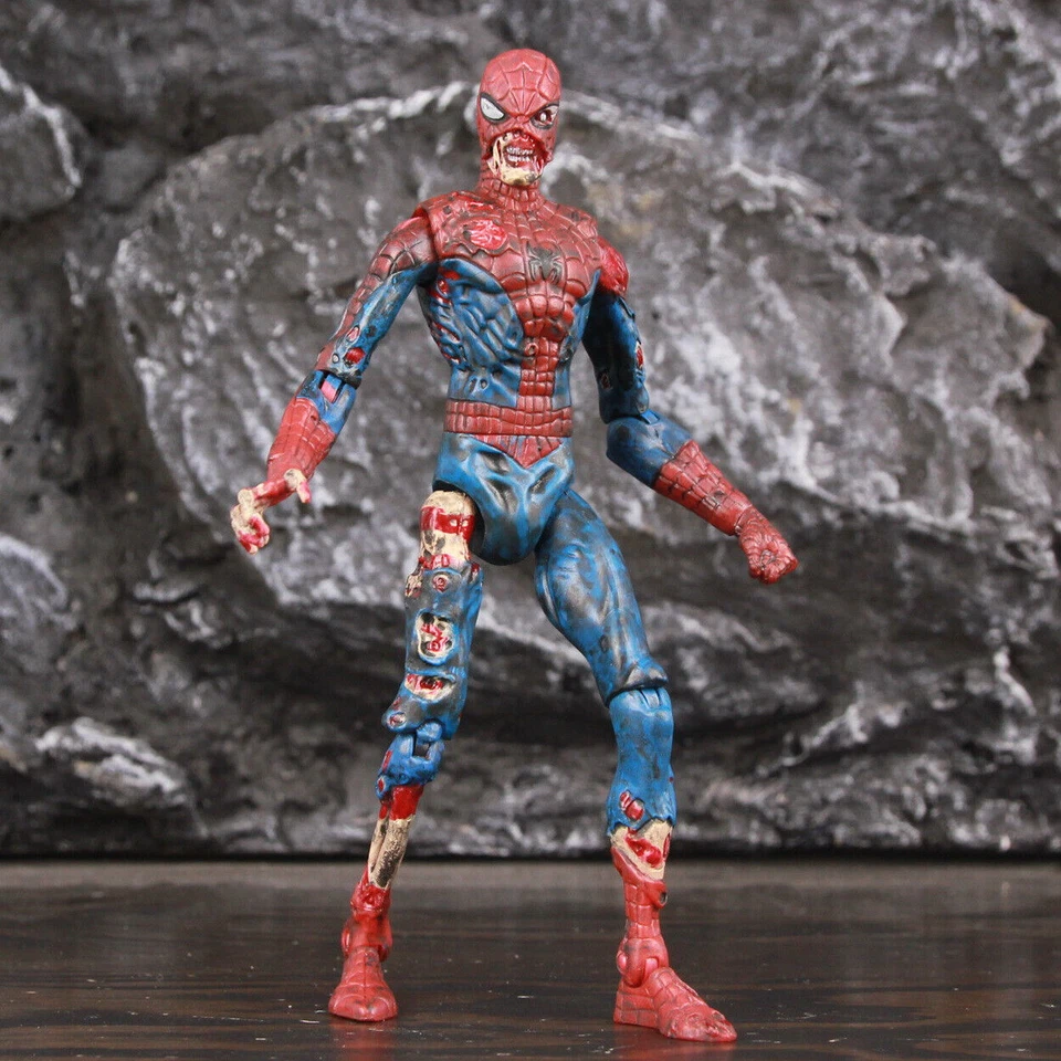 Zombie Hulk Capitán América Spider-Man Figura de Acción Juguetes Muñeca Nuevo 7" Versión China Foto 4 de 4