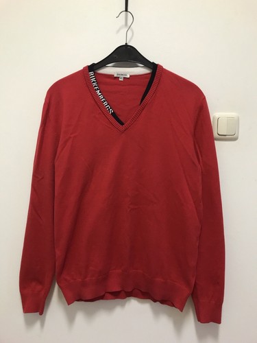 Dirk Bikkembergs, Vintage Dirk Bikkembergs Logo Neck Sweater Size XL