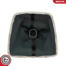 Pomello Del Cambio A 6 Marce In Pelle PU Per Renault Laguna Mk3 2007-2014 - Nero E Argento - 3