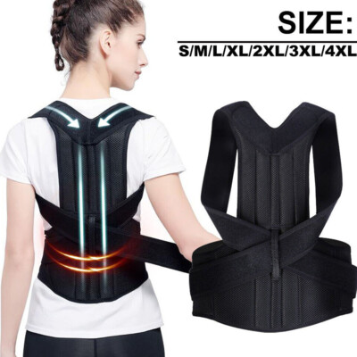 Back Brace For Men lower Back-Reduce Upper / Lower Back Pain Keep Back Straight