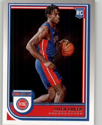2022-23 Hoops Jalen Duren Rookie #243 RC Detroit Pistons | eBay