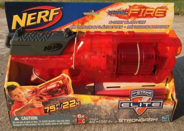 nerf strongarm red