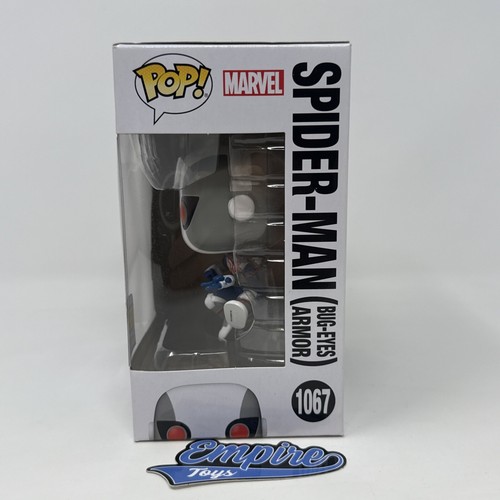 Spider-Man (Bug-Eyes Armor) #1067 Marvel 2022 Winter Con Funko Pop! Envío gratis - Imagen 4 de 6