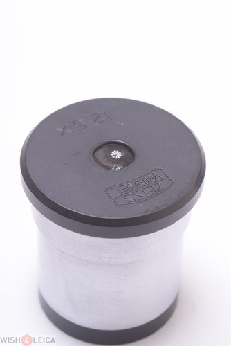 ✅ ZEISS EYEPIECE MICROSCOPE OCULAR LENS WINKEL12.5X MICROMETER MM SCALE INSIDE