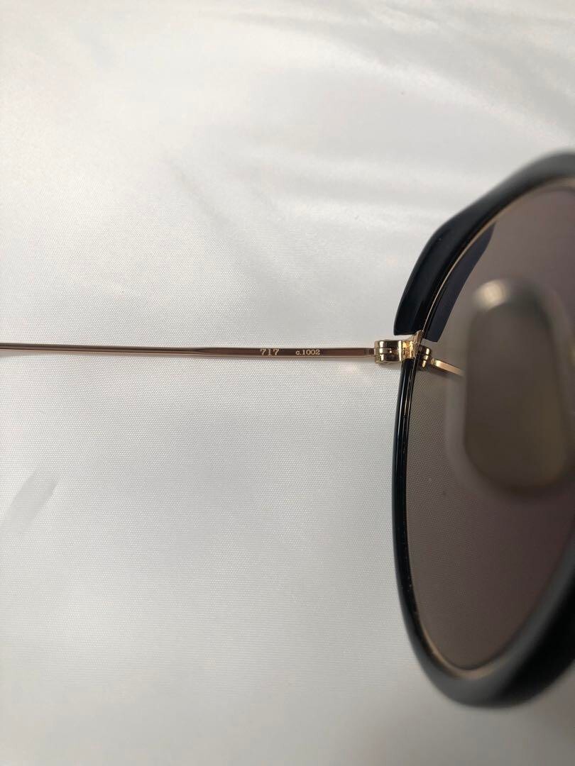 EYEVAN7285 Sunglasses MODEL.717W Sun Japan 3010R Antique Gold-demi