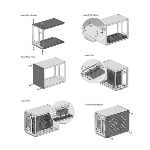 Stylishs and Functional GPU Dock Case for GPU Dock TH3P4G3 Laptops Accessory - Afbeelding 6 van 8