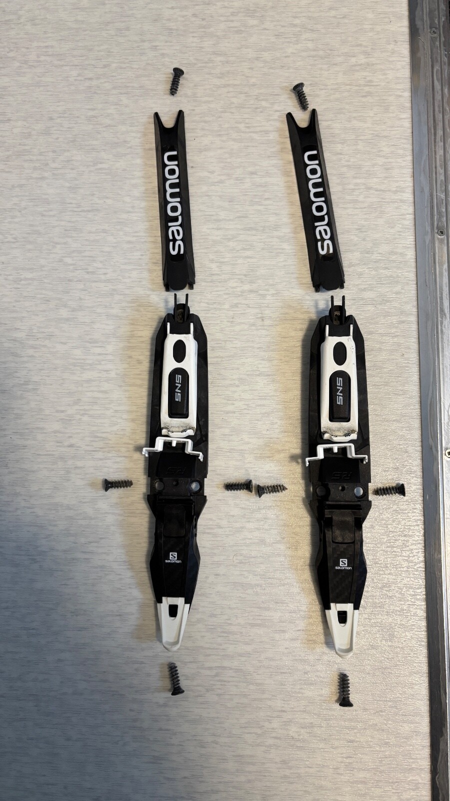 Salomon Nordic binding SNS Pilot RS nero bianco sci di fondo classico cross country