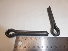 1/2 x 3" Steel Cotter Pin VINTAGE Made in USA Qty 2