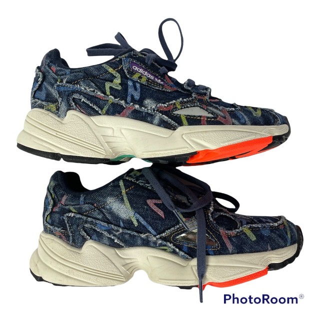 Size 6 - adidas Falcon Paint Denim for 