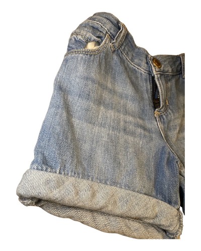 Old NavyToddler Girls size 5T Adjustable Waistband Medium Denim Wash Jean Shorts - Picture 3 of 6