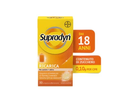 BAYER SPA SUPRADYN RICARICA INTEGRATORE ALIMENTARE 30 COMPRESSE EFFERVESCENTI