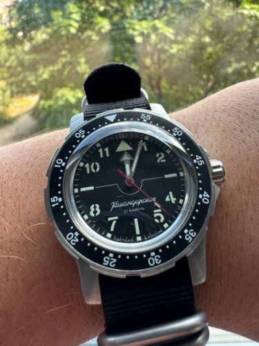 Vostok Komandirskie 18022A Fliegeruhr Automatik Neu 2024 Modell USA Verkäufer - Bild 4 von 9