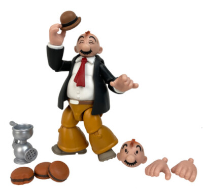 POPEYE Braccio di Ferro Wave 2 Wellington Wimpy Action Figure Boss Fight Studio