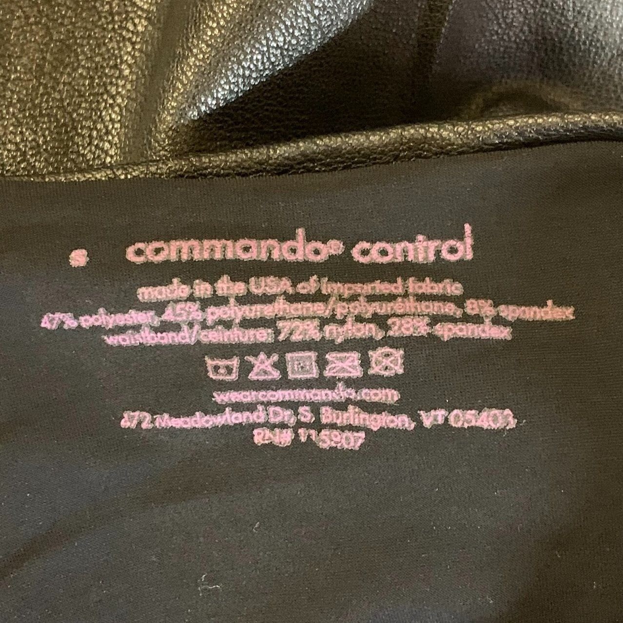 Commando Control Women's Perfect Control Faux Lea… - image 6