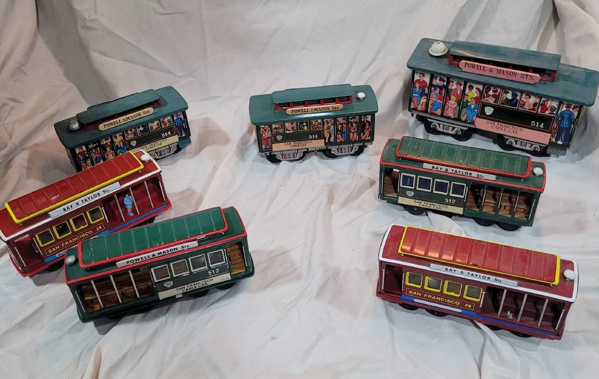 Cable car toy set hot sale
