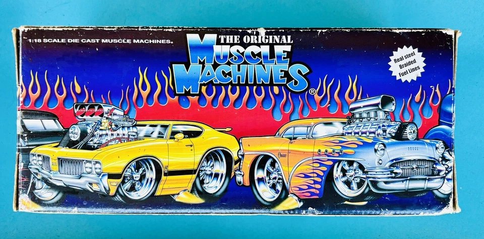 Muscle Machines Black & Green 1949 Mercury 1:18 Scale Diecast #71166 - Image 3 of 4