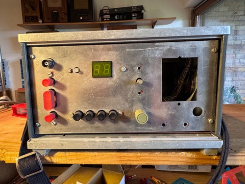 VEB RFT DDR - Gerät tragbar. Funktion unbekannt (Eigenbau/Prototyp?) 4,3kg #8.6H