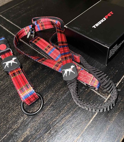 Large dog collar and leash set - Picture 8 of 8