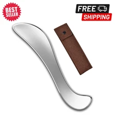 Body Gua Sha Tool: Stainless Steel Muscle Scraper Full-Body Guasha Metal Massage
