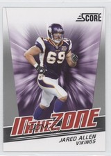 2011 Score In the Zone Jared Allen #12 0b3