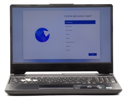 ASUS TUF Gaming Laptop i5 8GB NVIDIA GeForce GTX 1650 Ti 256GB SSD  Black