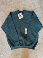 Vintage 1992 "Fruit Of The Loom" 50/50 crew neck sweatshirt. Size XL. Green.
