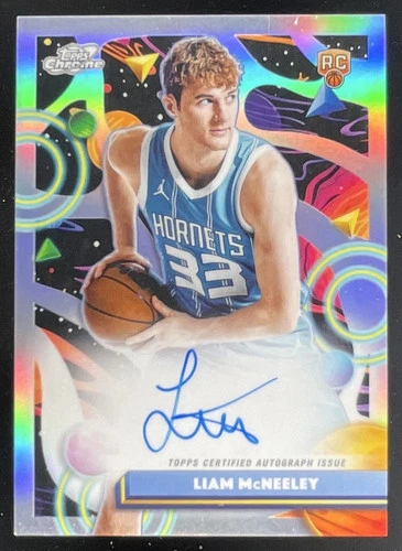 2025 Topps Cosmic Chrome Cosmic Chrome #CCA-LM Liam McNeeley RC Auto