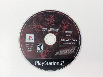 Final Fantasy VII: Dirge of Cerberus (Sony PlayStation 2, 2006) - Disc Only