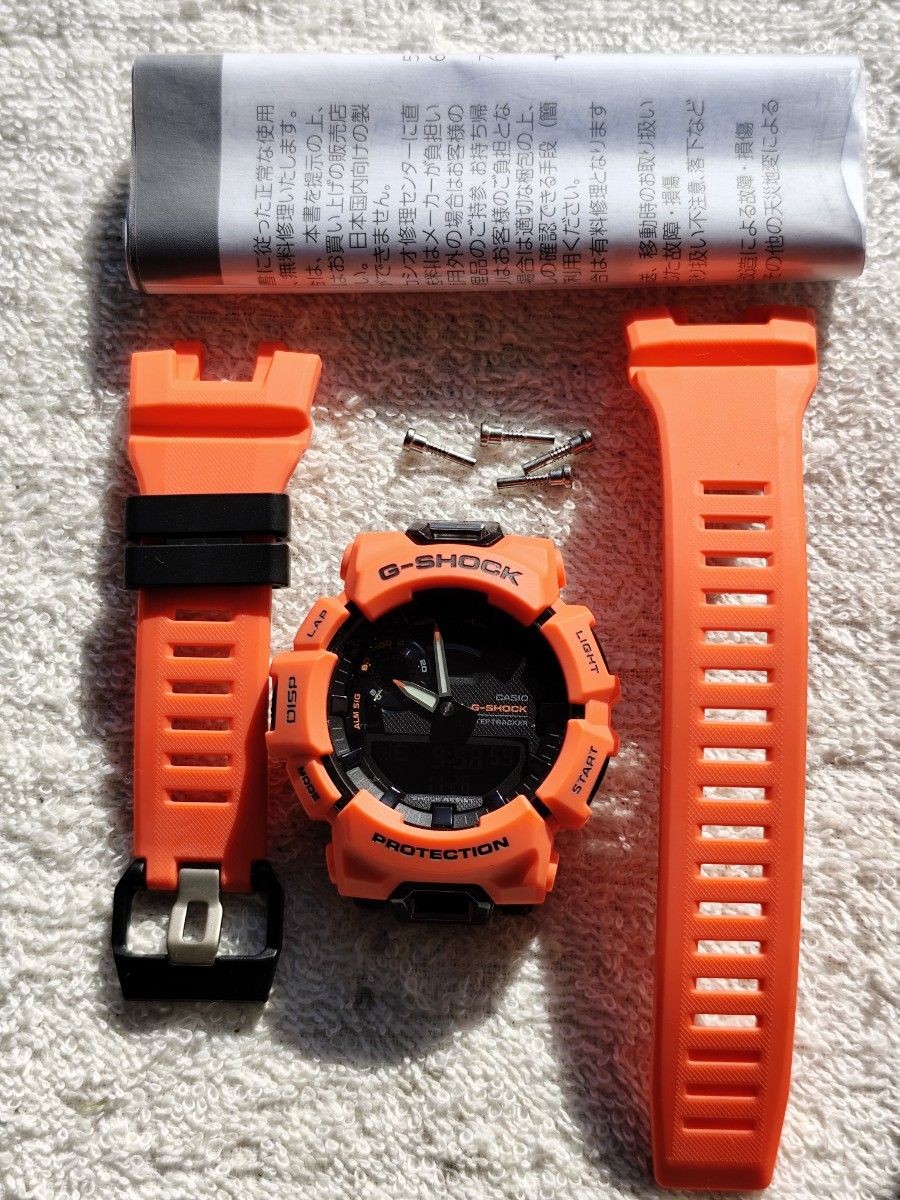 G-SHOCK gba-900 5641 Orange Bluetooth Running G-Shock | eBay