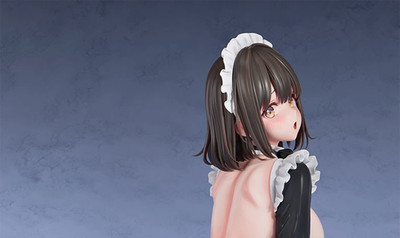 Vorverkauf Nikkan Maid Training at a Prestigious Mansion Lila 1/6 Figur NOV2026