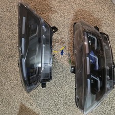 Headlights For 2015 2016 2017 Ford Mustang Gt Led Drl Sequential Front Lamps Lr
