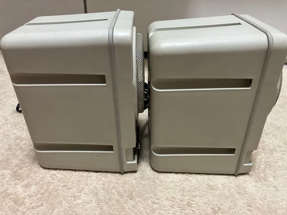 Roland MA-12C Stereo Micro Monitor Speakers Pair Amplified Tested - Image 3 of 4