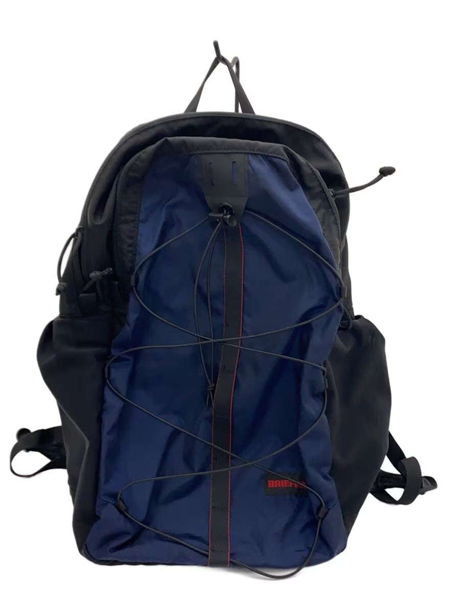 BRIEFING Backpack Nylon NVY Solid Color - image 1