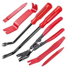 7 Pcs Car Trim Removal Tool Kit with Non-Scratch Plastic Pry Tool and Fastener