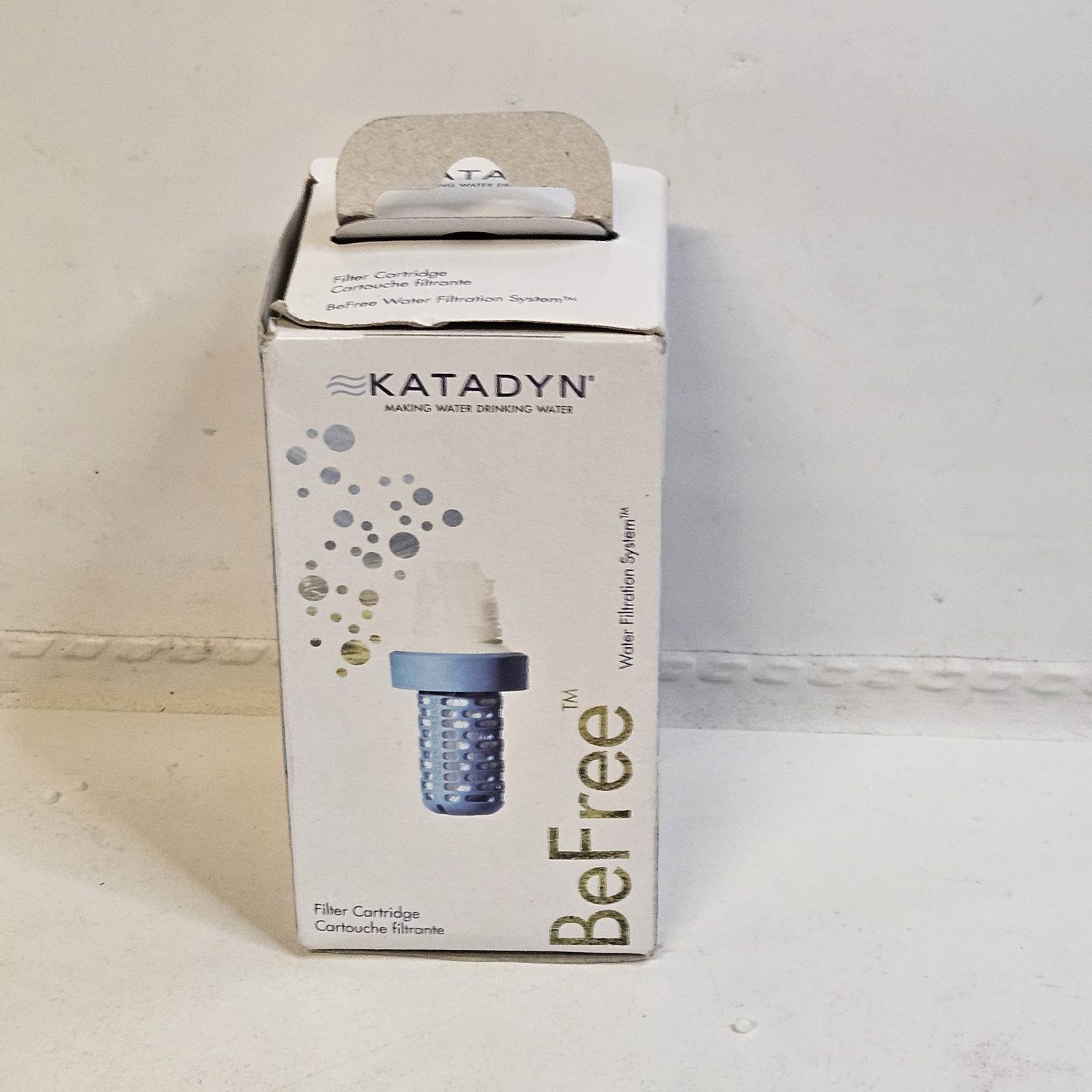 Katadyn BeFree Water Filter Replacement Cartridge Blue Easy 